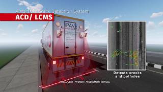 Discover the clever tech of the iPAVe road scanning truck using lasers to read surface road data.