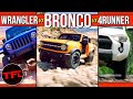 Game Changer! Here's How the 2021 Ford Bronco Stacks Up Against The Jeep Wrangler & Toyota 4Runner
