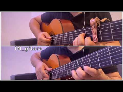 Gitara solo ifa - Bir xatire qaldi senden (Sabir Qafarli) #ingitara #guitarcover #guitarsolo