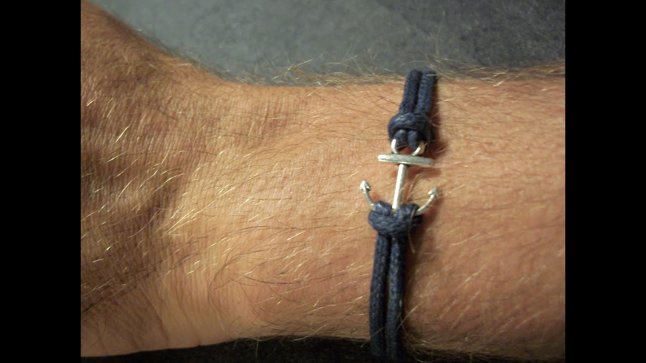 DIY Bracelet ancre // DIY Bracelet anchor YouTube