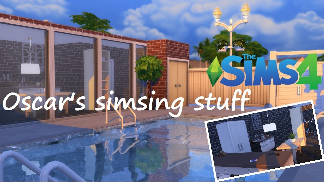 Sims 4 House Building || Pool House - YouTube Sims 4 House Building || Pool House - YouTube