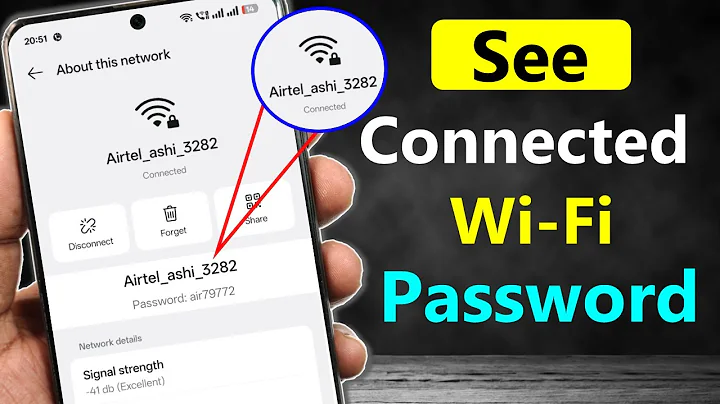 how to see connected wifi password | connected wifi ka password kaise pata kare | wifi password show