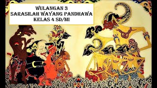 Wulangan 3 Sarasilah Wayang Pandhawa Kelas 4 SD/MI (Bahasa Jawa)