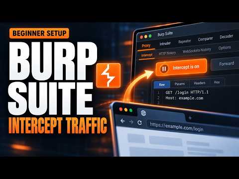 Day-13: Burp Suite Setup for Beginners - Intercept Web Traffic Step by Step