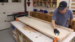 How to glue up large panels