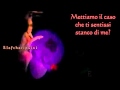 E se domani ~  Mina (1966) Lyrics on screen