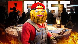 TheBurntPeanut Held a WAR COUNCIL w/ iiTzTimmy &amp; More | RUST