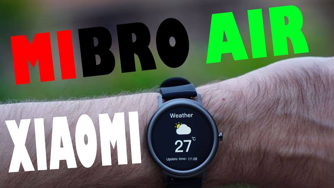 Смарт Часы Xiaomi Mibro Air Black Xpaw001