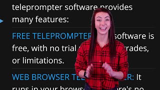 Free Teleprompter Software - Step-By-Step Instructions screenshot 2