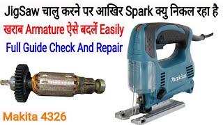 Makita 4326 Armature Replace Makita 4326 Jigsaw Ka Armature Kaese Badle Electrical Ratyendra