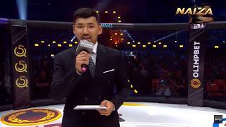 İlknur Kurt ilk MMA MAÇI Kazakstan Almata Stadyumu