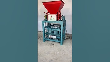 #Semi-automatic brick making machine#Hollow Brick Machine