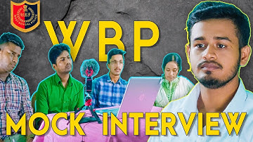 Mock Interview For WBP Constables & Lady Constables |WBPRB