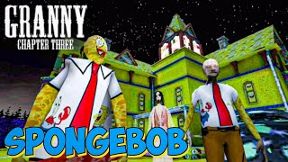 لعبة جراني الجزء الثالث مود سبونج بوب Granny 3 SpongeBob MOD