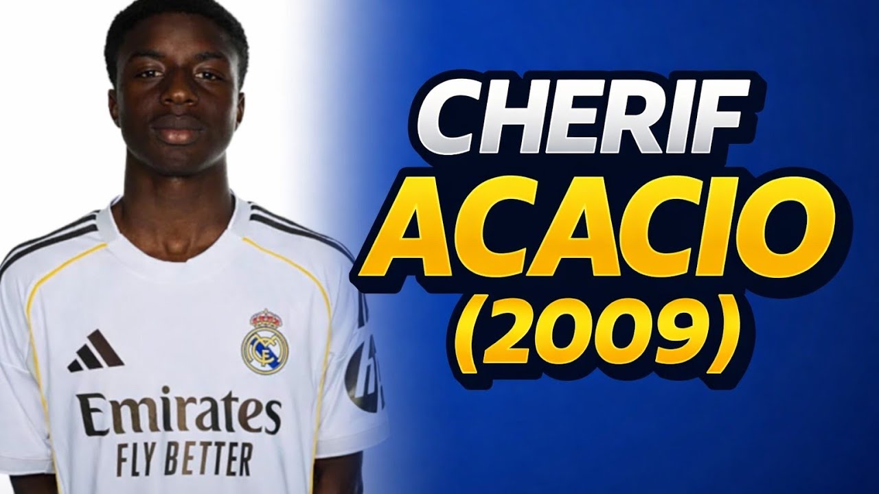 Cherif Acacio- ⭐ Special Talent -Best Skills 25/26 - Best  Player at La Fábrica - Real Madrid 💎