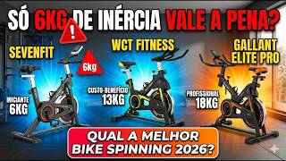 QUAL A MELHOR BIKE DE SPINNING DE 2006? Testei Sevenfit, WCT e Gallant Elite Pro!! 🚲