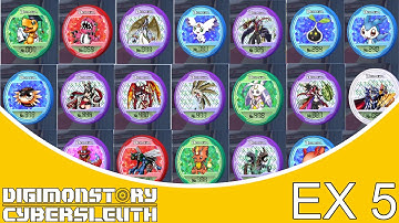 Digimon Story Cyber Sleuth Playthrough EX Part 5: All Digimon Medals
