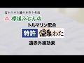 匠の手作り《肌掛け・ケット》に入っている「温泉わた」〜実験編〜遠赤外線の効果