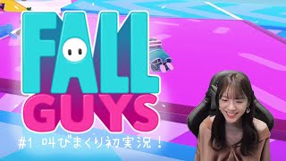 【Fall Guys】初挑戦でなぜか大絶叫のフォールガイズ