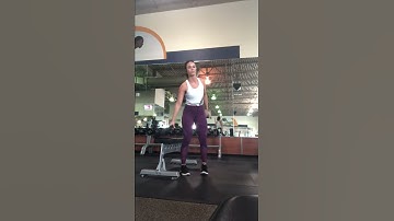 Overhead Bulgarian Split Squat