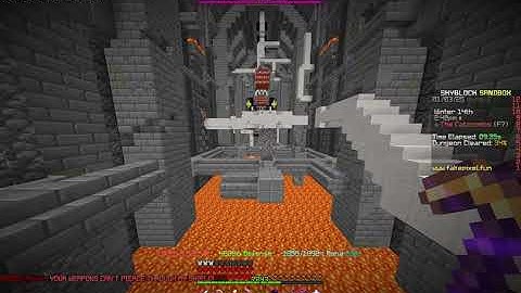 How to phase skip maxor and storm|Fakepixel Skyblock|