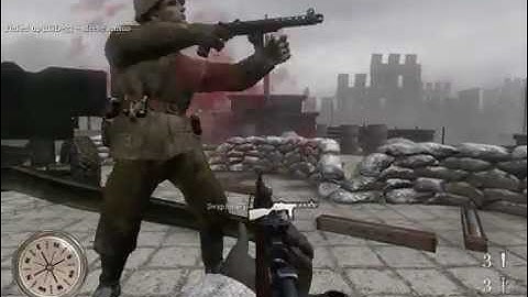 CoD2 B2F SVT-40 & AVT-40 ingame performance (preview)