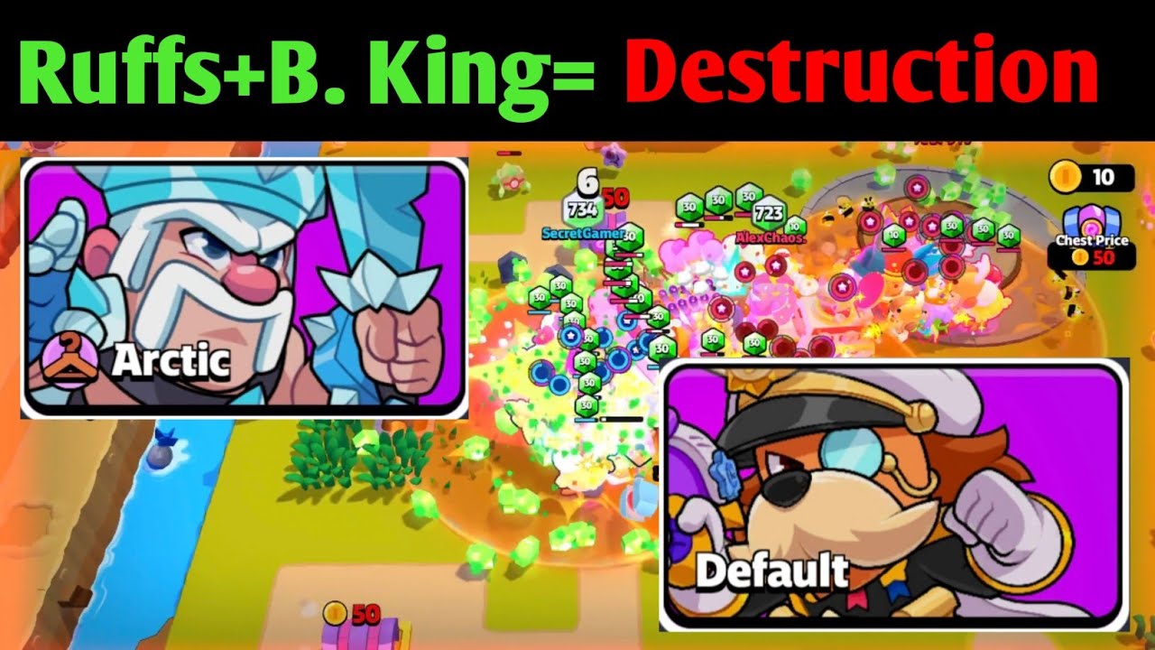 Squad Buster Ruff's Squad Busters Best Lineup, Colonel Ruffs and Barbarian King # ...