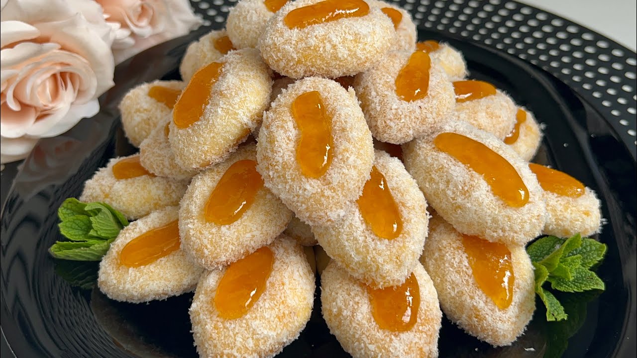 Знаменитое печенье, которое тает во рту! Быстро и просто!