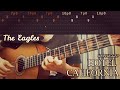 HOTEL CALIFORNIA (Live/Acoustic) - The Eagles - Complete Guitar Lesson (TABS)