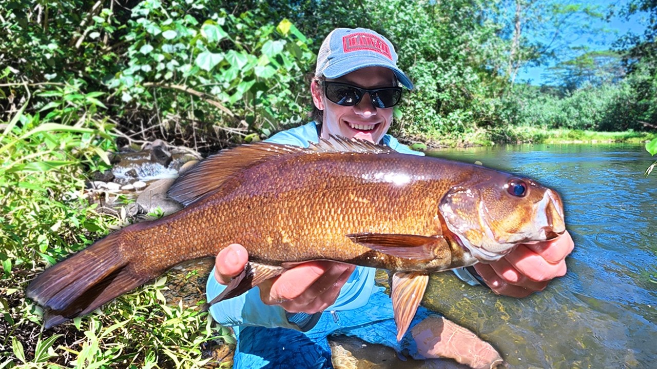 3 Days SOLO Fishing the Tropical Jungles of Hawaii