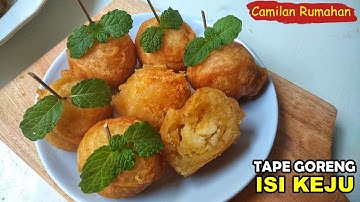 Resep Cara Membuat Tape Goreng Isi KEJU by Ike Puspita | ENAK dan MUDAH