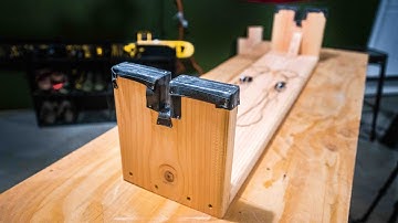 INEXPENSIVE DIY SKI & SNOWBOARD WAXING/TUNING VISE