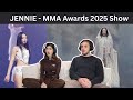 K-POP Newbies React to Jennie at MMA 2025 🎤