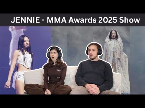 K POP NEWBIES REACT JENNIE MMA AWARDS 2025 Performance FIRST TIME REACTION