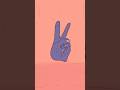 Peace hand animation #2danimation