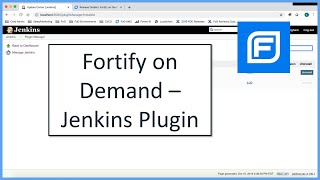 Fortify on Demand - Jenkins Plugin