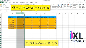 How To Delete Multiple Columns Quickly In Excel