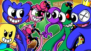 Rainbow Friends VS Poppy Playtime 🎶  FNF RAINBOW FRIENDS ANIMATION