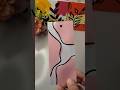 Aesthetic Handmade Bookmark ✨ | Easy DIY Bookmark Idea 💖 | Minimal Art#shorts #trendingshorts #viral