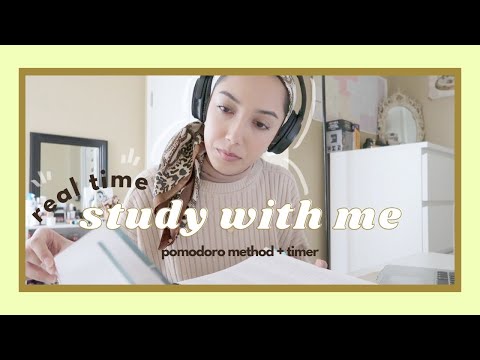 study with me ☕️   | 2nd year med student | 2 hour pomodoro session real time w breaks (lofi music)