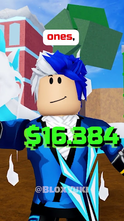 1 MILLION ROBUX NOW OR 1 ROBUX THAT DOUBLES EVERY DAY IN BLOX FRUITS 🏆 #shorts