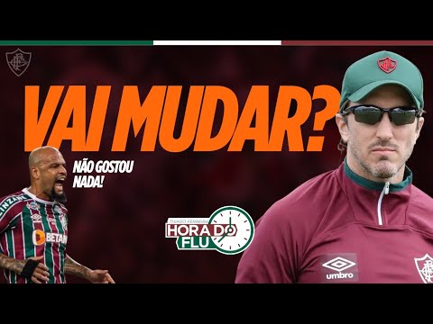 Fluminense muda estratégia para clássico e Felipe Melo critica decisão da comissão técnica