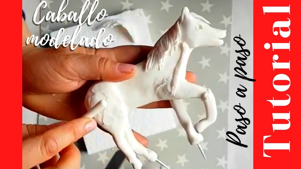 ASMR Unintentional Handmade horse in fondant. Modelado caballo en fondant (sin hablar)
