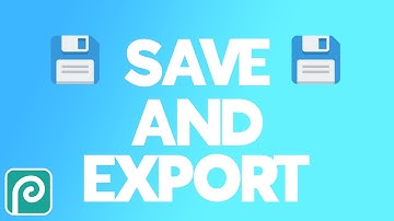 How to Save and Export your projects in Photopea
