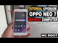 CARA UPDATE OPPO NEO 7