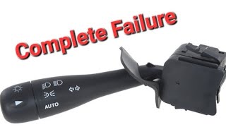 Failed Multifunction Headlight Switch Quick & Easy Replacement (04 Saturn Vue)