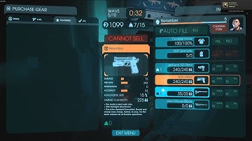 BUG: selling 9mm -- Killing Floor 2 (Early Access)