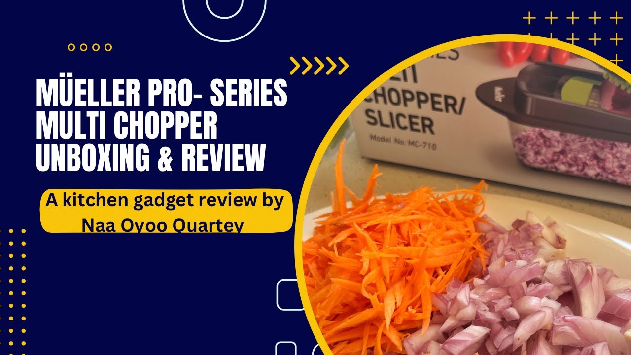 Unboxing & Review of the Müeller Pro-Series Multi-Chopper /Slicer 