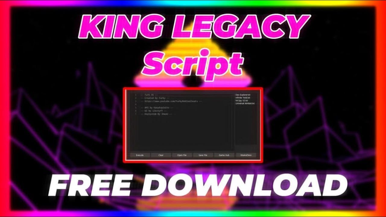 King Legacy [AUTOFARM/ESP/TP] Scripts