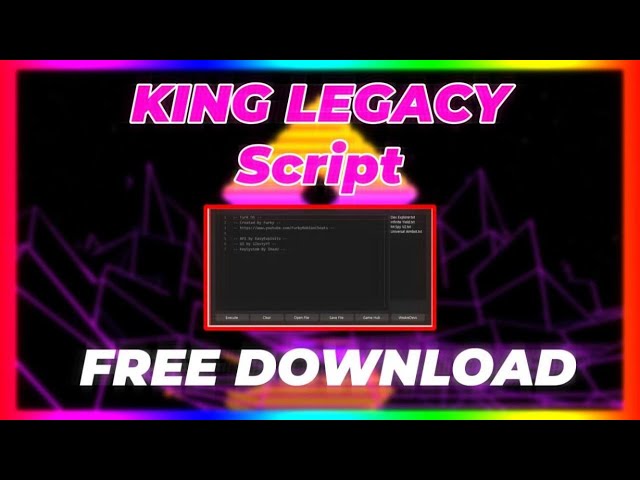 KING LEGACY – ScriptPastebin